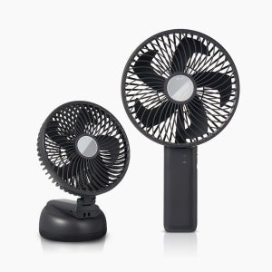 프롬비 윈드스핀 빅팬 무선 폴더블 휴대용 선풍기 FB150 쿨그레이