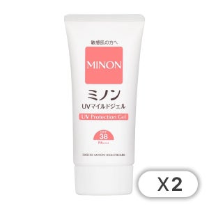 MINON 미논 UV 마일드 젤 70g, 2개