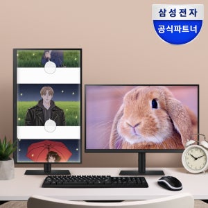 삼성 뷰피니티 S6 LS27F610 68.4cm(27) QHD 모니터 100Hz 세로