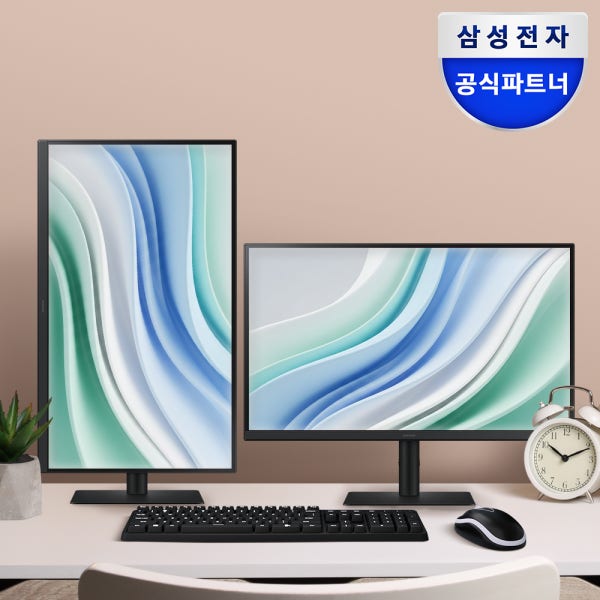 삼성 뷰피니티 S6 LS27F610 68.4cm(27인치) QHD 모니터 100Hz 세로
