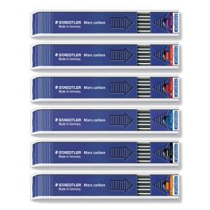 1135 스테들러 홀더심 200 2.0mm 4B 780C 홀더펜용 샤프심 제도 설계