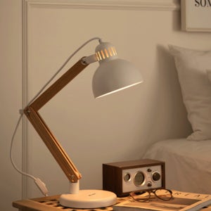 포유 소피 친환경 국산 오크 스틱 우드 데스크 책상 스탠드 학생 북라이트 사무실 독서등