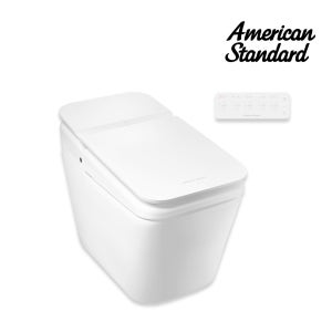 아메리칸 스탠다드 플랫 사각 비데일체형 1등급 초절수 양변기 도기 (부속품 풀세트)