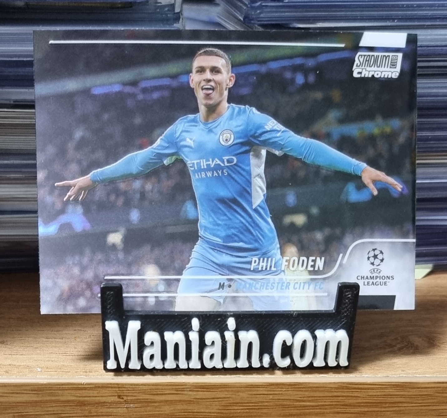 필 포든 설명필독 2021-22 Topps Stadium Club Chrome Phil Foden No-47 축구카드