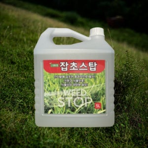 잔디밭 제초제 잡초 제거제 천연 잔디 보호 관리 5L