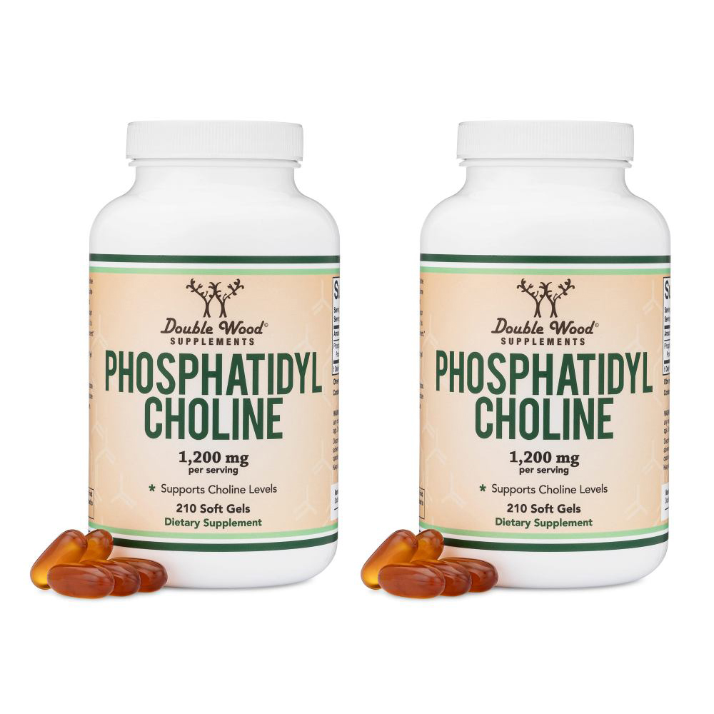 더블우드 포스파티딜콜린 <b>Phosphatidylcholine</b> 1200mg 210정 2개