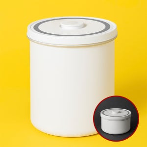 클린드엔 진공쌀통 5kg 10kg 스텐 쌀보관통