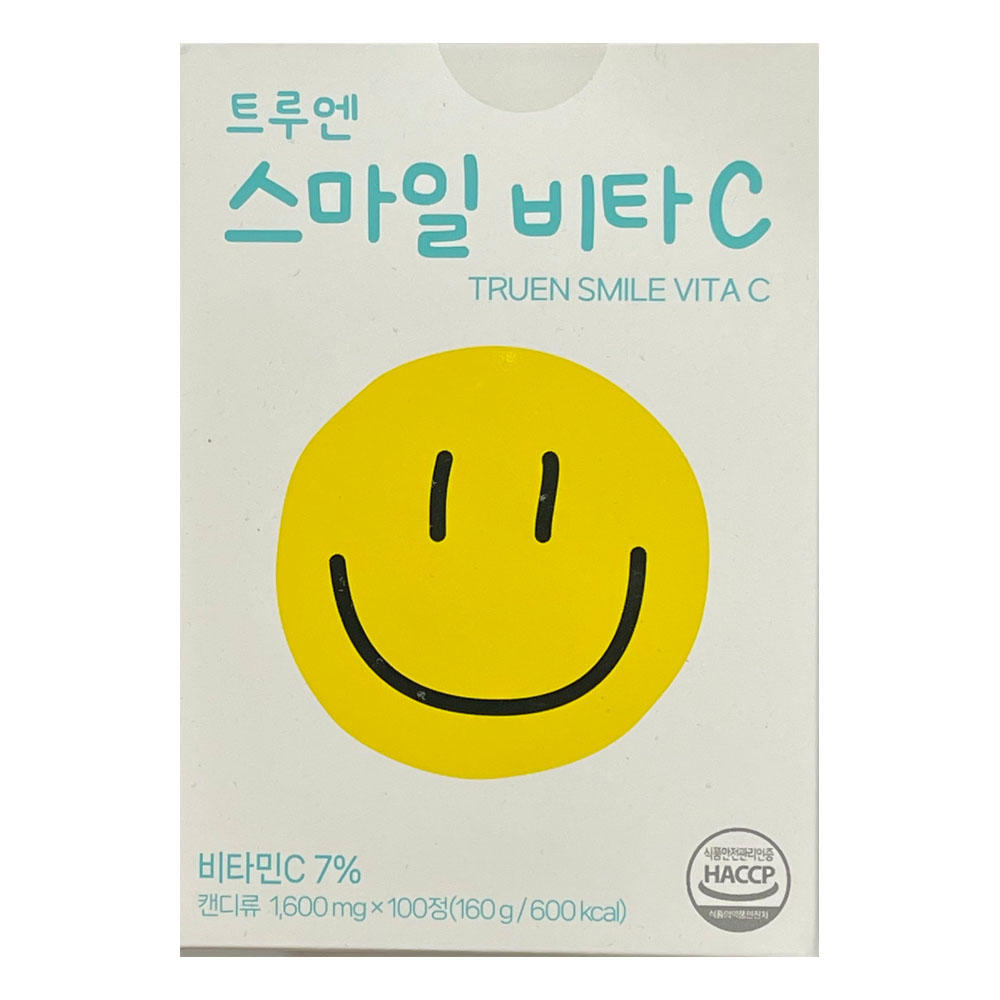 <b>트루엔</b> 스마일 비타C 1600mg x 100정 1개