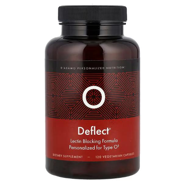 <b>D</b>’<b>adamo</b> Deflect O형 렉틴 포뮬라 베지캡슐 120정