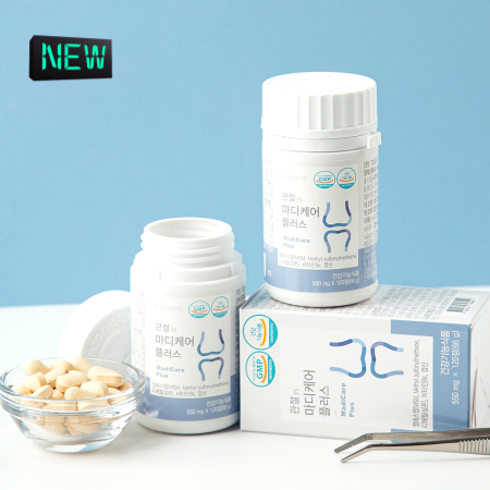 <b>프리마인</b> 관절n마디케어플러스 500mg x 120정(3통) MSM 관절및<b>연골</b>건강증진 염증