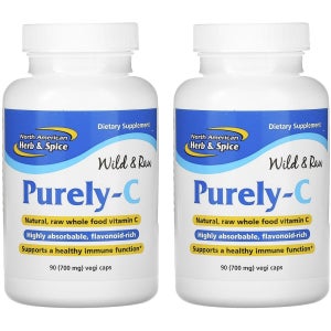 North American Herb & Spice 퓨어리-C 700mg, 90 베지캡슐 (2개세트)