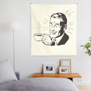 패브릭포스터 70x80cm 레트로풍 빈티지스타일 그림 맨즈D 인테리어