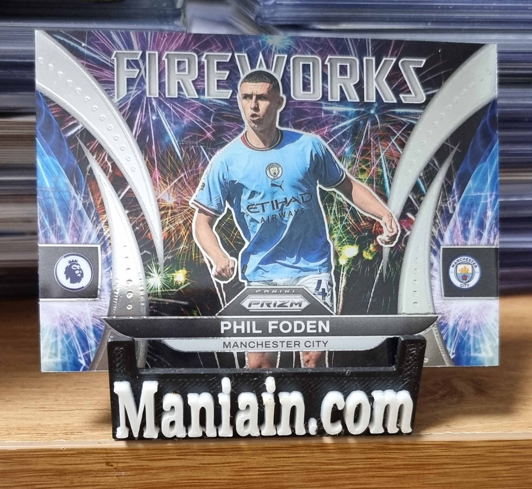 필 포든 설명필독 2022-23 Prizm EPL Premier League Phil Foden Fireworks No-21 축구카드