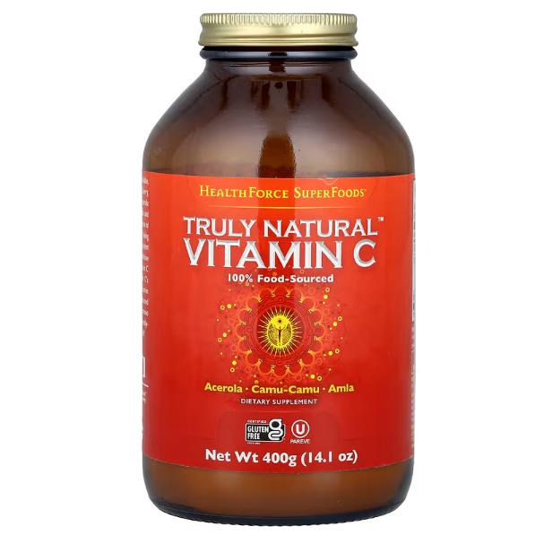 헬스포스수퍼푸드 Truly Natural <b>비타민C 400g</b>(14.1oz)