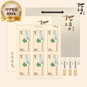 한국양봉농협 강녕 아카시아꿀 자연벌꿀 꿀스틱 허니스틱 60포 선물세트