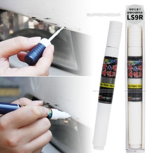카페인트 붓펜 아우디 LS9R 글래시어화이트 자동차 셀프 도색 차량용 도장