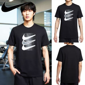 [창고정리] 나이키 드라이핏 스우시 남여공용 코튼 반팔 티셔츠