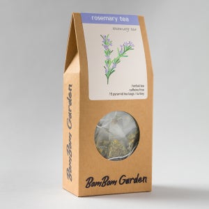 로즈마리차 생분해 티백 디카페인 선물 15개입, 30개입, 50개입