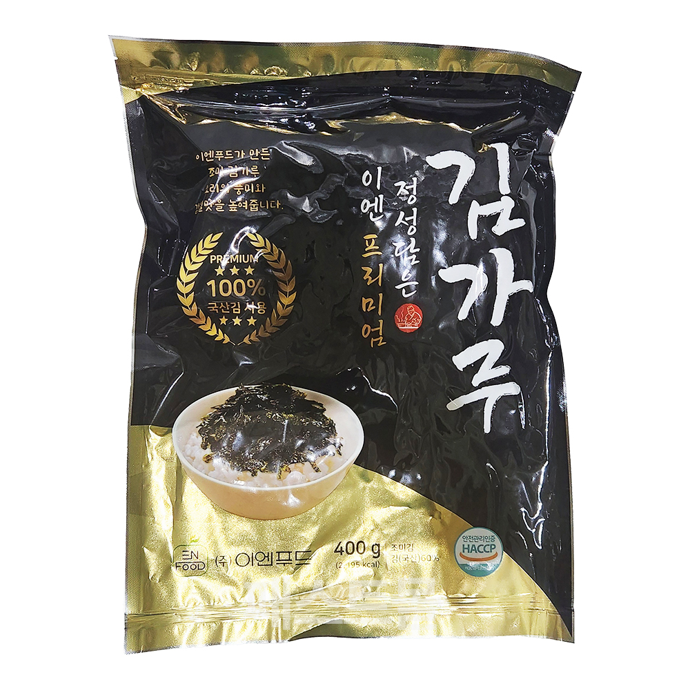 이엔 정성담은 프리미엄 김가루 400g, 1개