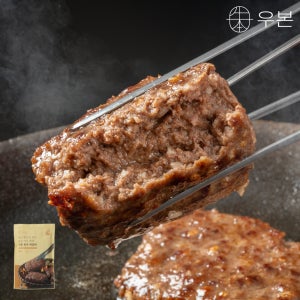 수제 한우 떡갈비 함박 스테이크 너비아니 (100g 개별포장) 400g, 1개