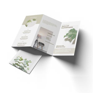 3단리플렛 랑데뷰190g A4 800매 제작 소량인쇄 브로슈어 팜플렛 리플릿 전단지