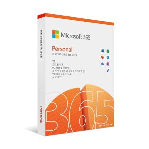 MS인증점 Microsoft 365 Personal 가정용/ 1년(패키지) 오피스365 퍼스널
