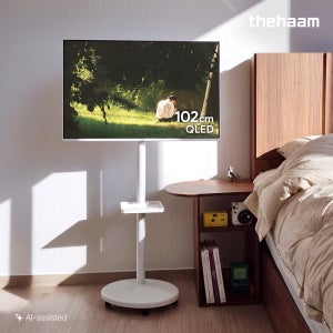 더함 삼탠바이미 스마트 QLED 102cm(40인치), 라이트, 직접설치