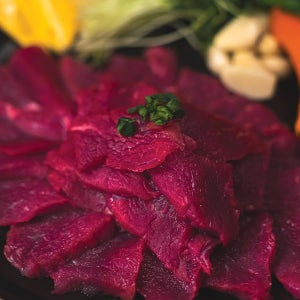 국내산 육사시미 뭉티기 업소용 대용량 냉장 생고기 당일작업 1kg, 1개