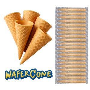 아이스크림 콘과자 대용량 웨이퍼콘 400개 1박스 파손방지 다중포장 바닐라향