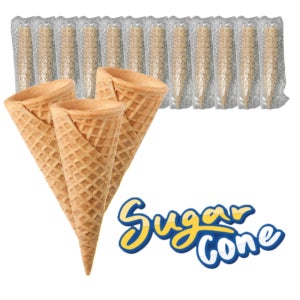 아이스크림 콘과자 대용량 슈가콘 120개 1박스 파손방지 다중포장 바닐라향