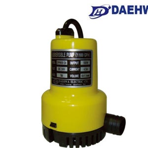 대화전기 DPW69-24 수동 수중 배수 펌프 전선 3M 전압 24V 활어장 수족관 활어차 횟집 소형 DC