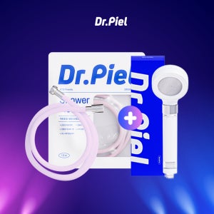 [닥터피엘 샤워기&호스 특가세트] 아토샤워헤드 + 에코 샤워호스 코튼캔디 핑크 (1.5m / 2.0m 선택)