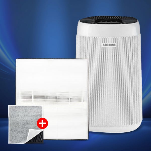[호환] 삼성 공기청정기 필터 C100D G100D 헤파골드+보조필터 세트 제로텍