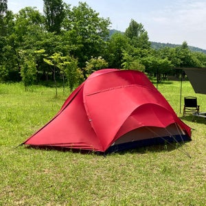 세컨드스텝 앙코르 돔 텐트 레드