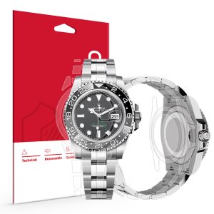 롤렉스 GMT 마스터2 40mm 액정+후면+버클 외부 전신보호필름 1세트 116710 116713 116718 116719