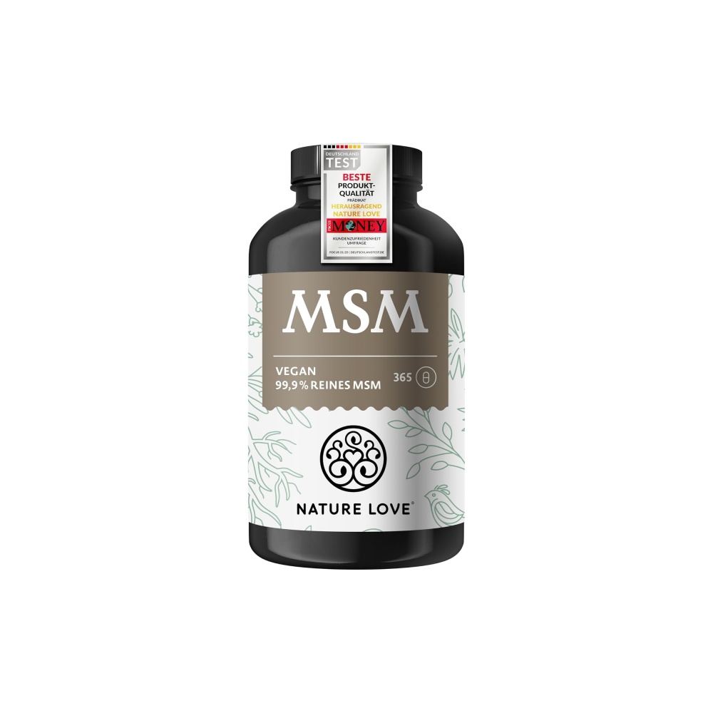 Nature Love <b>MSM</b> 1600mg 365캡슐