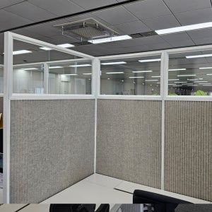 템바보드 흡음 파티션 회사 사무실 파티션 NTB 그라스형 높이 1650mm