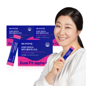 [3개월분] 비타민마을 듀얼핏 알파CD 알파시클로덱스트린 30포, 3개