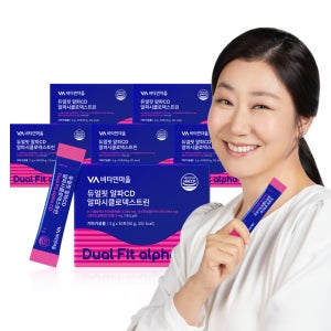 [6개월분] 비타민마을 듀얼핏 알파CD 알파시클로덱스트린 30포, 6개