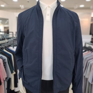 바쏘옴므 25S/S 네이비 바람막이 홉겹 숏 점퍼 SWZ2UA10-5
