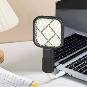 전기파리채 전기모기채 전자 충전식 미니 초파리 USB