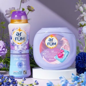 아로퓸 가든 컬렉션 캡슐세제 라일락브리즈 42개입+향기부스터 라일락블라썸 500g