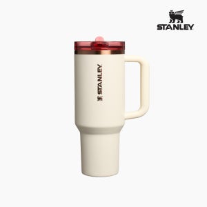 스탠리 퀜처 프로투어 플립 스트로 텀블러 1.18L, 크림 로즈 골드