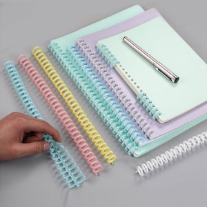 루즈링 셀프 스프링제본 루즈리프 5공 30공 바인더 똑딱링 플라스틱