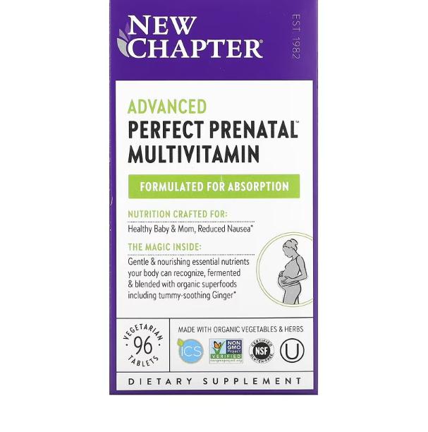 뉴쳅터 <b>퍼펙트 프리네이탈</b> <b>멀티비타민</b> 베지 <b>96정</b>