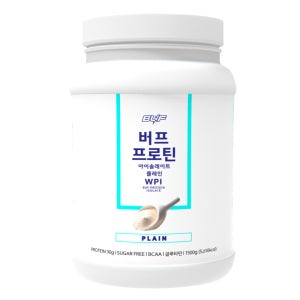 버프프로틴 아이솔레이트 WPI 단백질 쉐이크 프로틴 단백질 보충제 플레인, 1.5kg, 1개