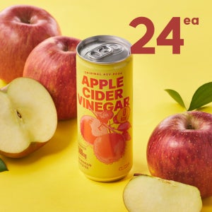 클룹 애사비소다 제로 탄산음료 오리지널, 250ml, 24개