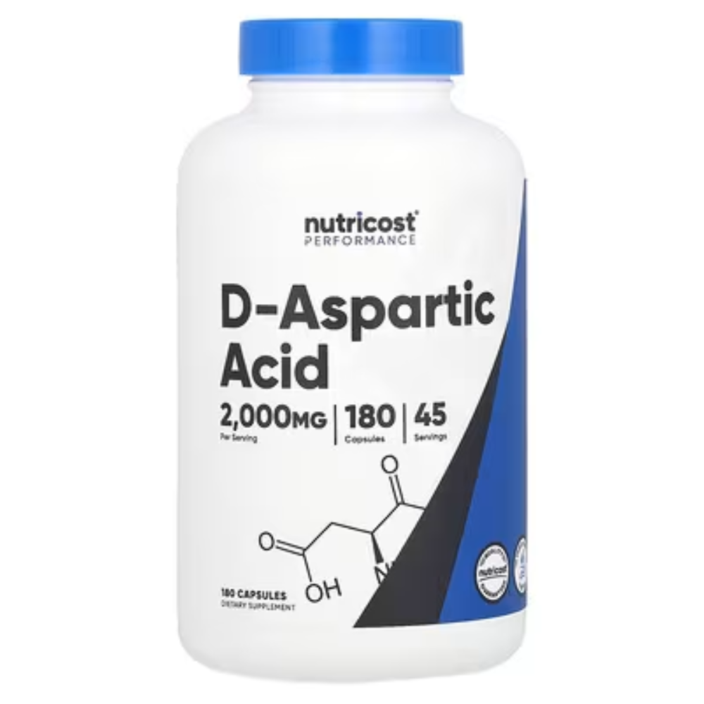 뉴트리코스트 퍼포먼스 D<b>아스파르트산</b> 2000mg 180캡슐