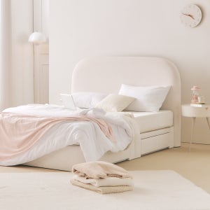 바로슬립 로린 수납 킹오브킹침대 사이즈 1800x2075 KK침대, 높이 25cm