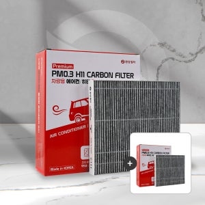 환경필터 국내산 자동차 차량용 에어컨 필터 교체 C104, 2개